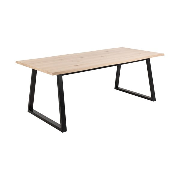 Jídelní stůl s deskou v dubovém dekoru 100x220 cm Malika – Actona-image-3