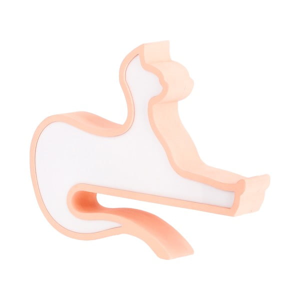 Růžová dětská lampička Cat – Candellux Lighting-image-3