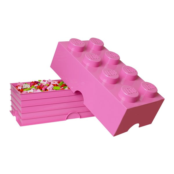 Tmavě růžový úložný box LEGO®-image-2