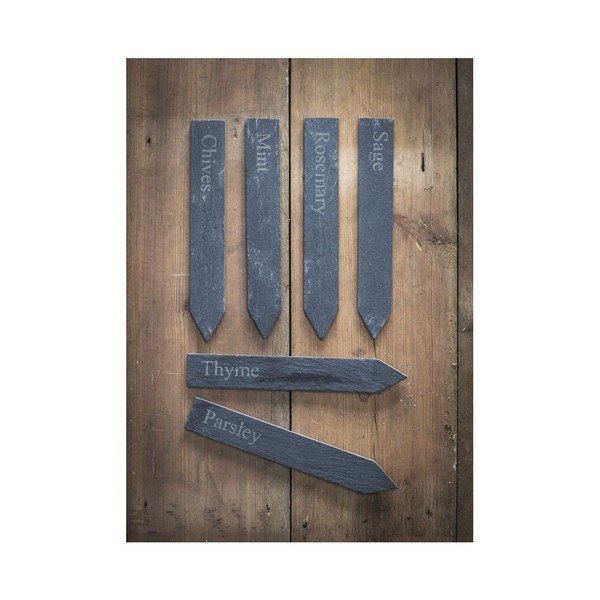 Sada 6 cedulek pro bylinky Garden Makers-image-1