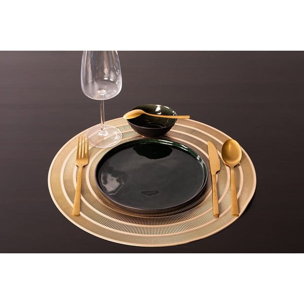 Prostírání ve zlaté barvě Tiseco Home Studio, ⌀ 39,5 cm-image-1