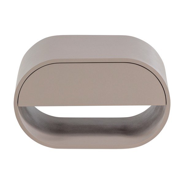 Šedobéžová patrová police 39 cm Momo – WOOOD