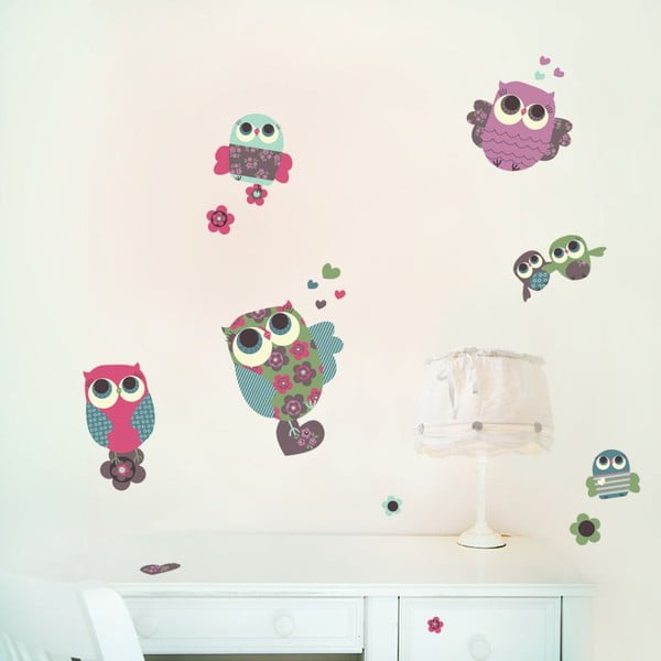 Samolepka Owls Medium-image-1
