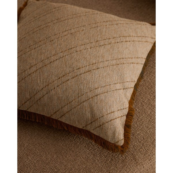 Bavlněný povlak na polštář 45x45 cm Cral – Kave Home-image-1