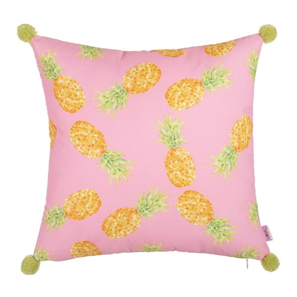 Povlak na polštář Apolena Pink Pineapple, 43 x 43 cm
