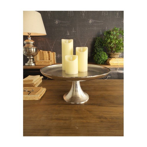 Dekorační podnos Orchidea Milano Support Silver, ⌀ 42 cm