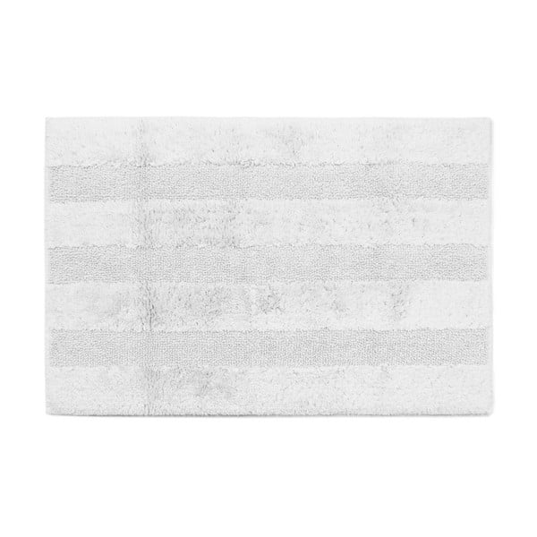 Bílá koupelnová předložka Jalouse Maison Tapis De Bain Blanc, 60 x 90 cm