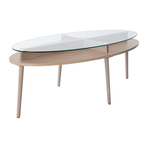 Konferenční stolek z dubového dřeva RGE Solo, šířka 140 cm