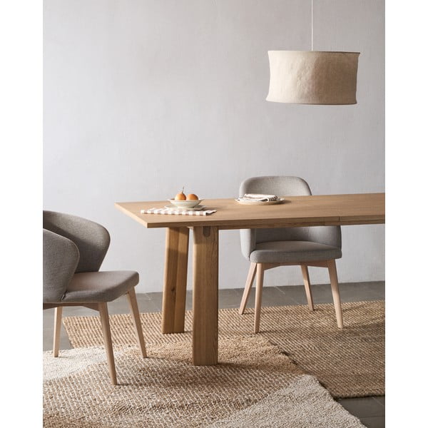 Béžovo-krémový jutový koberec 160x230 cm Maelan – Kave Home-image-1