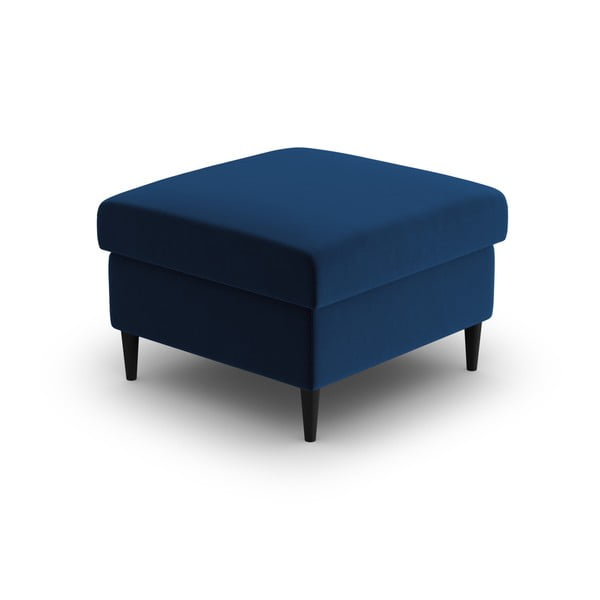 Modrá sametová podnožka Kyoto – Cosmopolitan Design-image-2