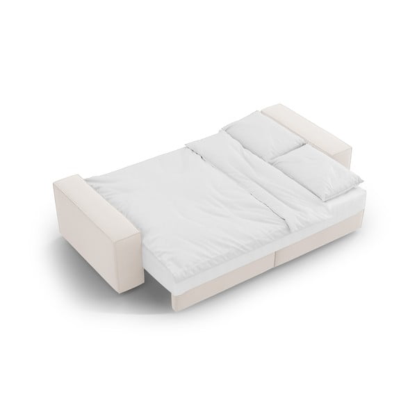 Béžová rozkládací pohovka 247 cm Jodie – Micadoni Home-image-4