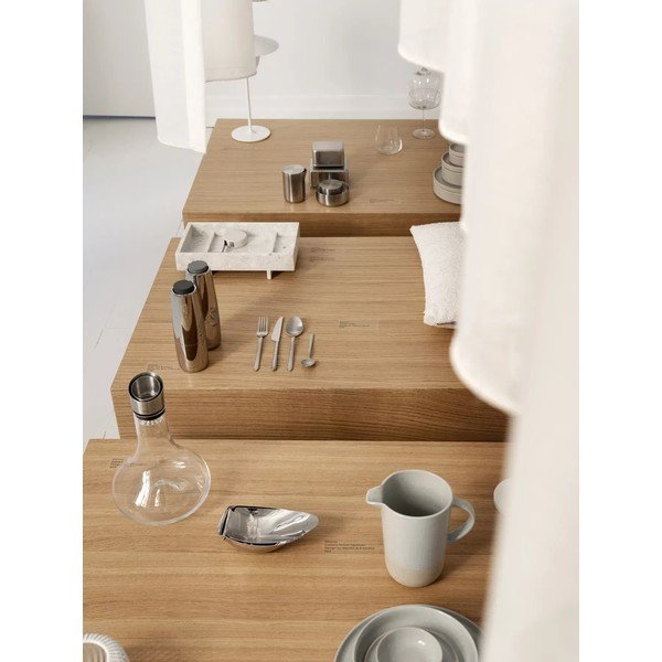 Černé nerezové dezertní vidličky pro 4 osoby Stella – Blomus-image-1