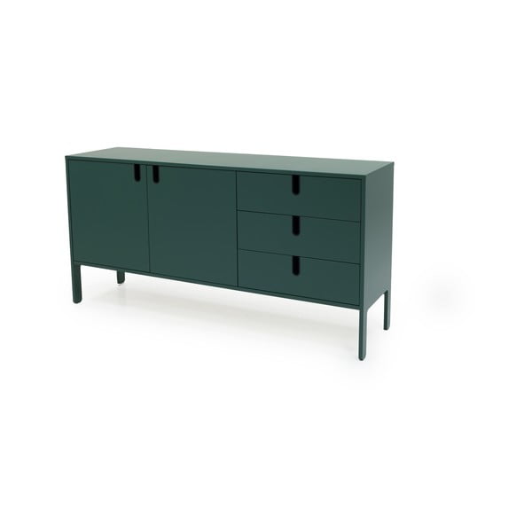 Tmavě zelená komoda Tenzo Uno, šířka 171 cm-image-2