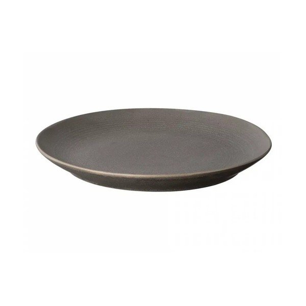 Tmavě hnědý keramický talíř ø 26 cm Kumi – Blomus