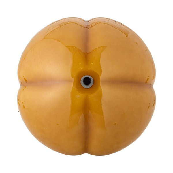 Okrově žlutá stolní lampa se skleněným stínidlem (výška 46,5 cm) Kinoko – Bloomingville-image-4