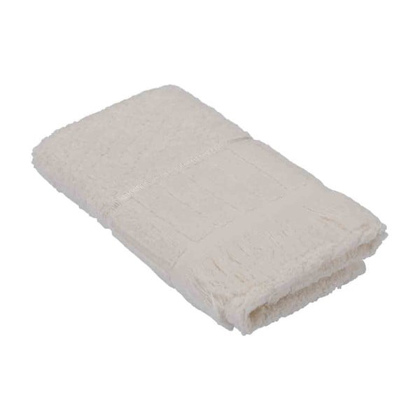 Krémový bavlněný ručník Bella Maison Smooth, 50 x 90 cm