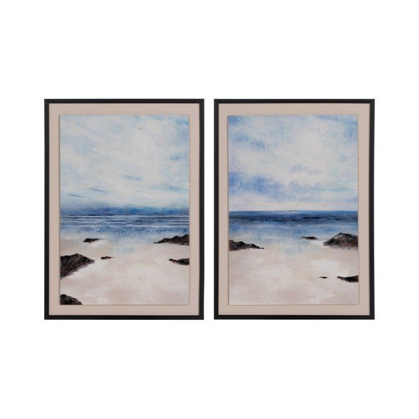 Obrazy v sadě 2 ks 50x70 cm Beach – Ixia