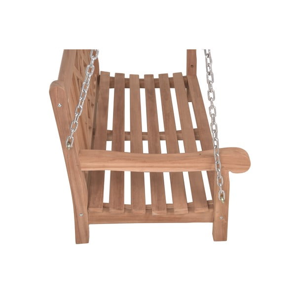 Dřevěná zahradní houpačka v přírodní barvě Latoa – Garden Pleasure-image-3