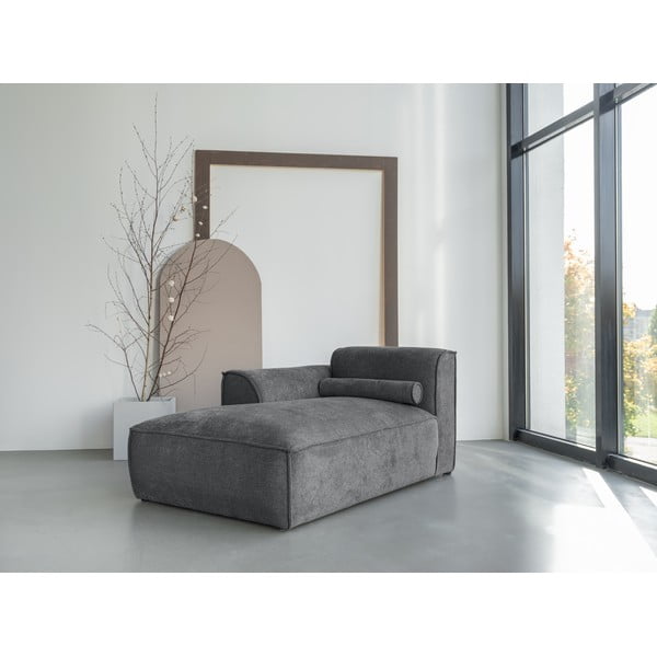 Šedý modul pohovky (levý roh) Flex Felix – Miuform-image-1