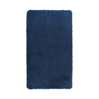 Tmavě modrá koupelnová předložka Wenko Belize, 90 x 60 cm