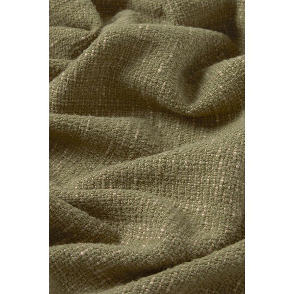 Khaki bavlněná deka 130x180 cm Handloom – Lorena Canals-image-3