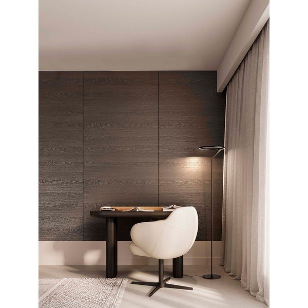 Matně černá hliníková LED stmívatelná stojací lampa (výška 168 cm) Tilia – Nova Luce-image-1