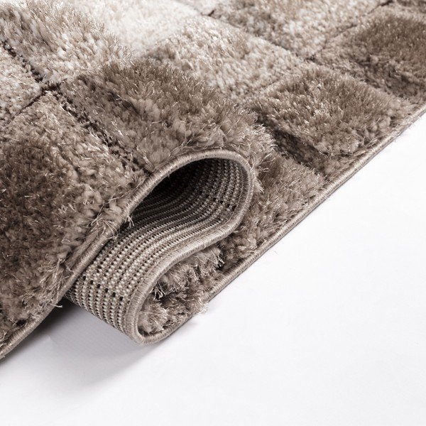 Hnědý koberec Flair Rugs Cube, 120 x 170 cm-image-2