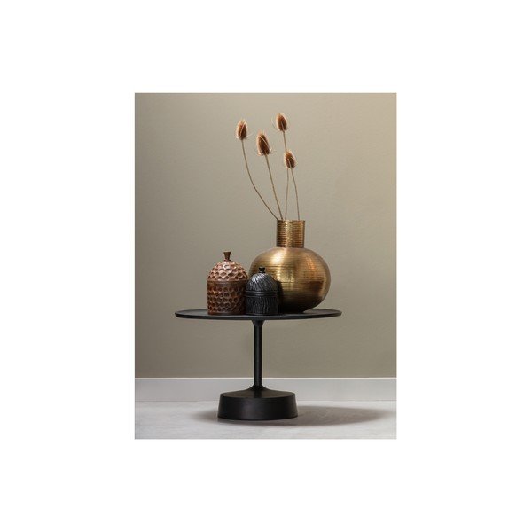 Kovová váza ve zlatém dekoru WOOOD Pixie-image-2