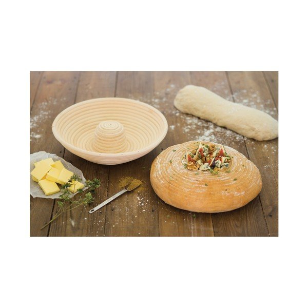Ratanová ošatka na kynutí chleba s dírou Kitchen Craft Home Made-image-1