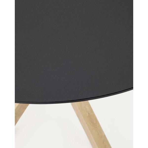 Kulatý jídelní stůl se skleněnou deskou ø 150 cm Argo – Kave Home-image-3