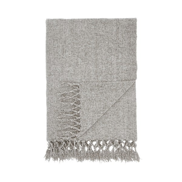 Šedá deka z žinylky 130x170 cm Wilson – Catherine Lansfield