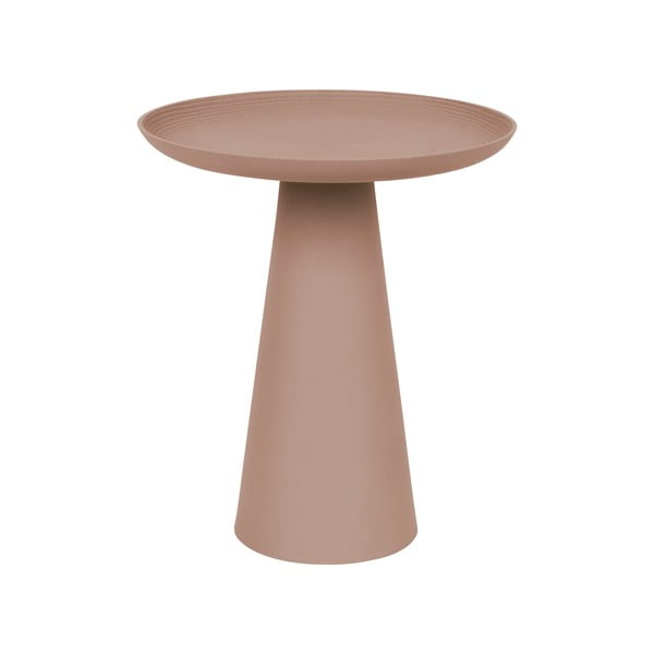 Kovový kulatý odkládací stolek ø 39,5 cm Ringar – White Label