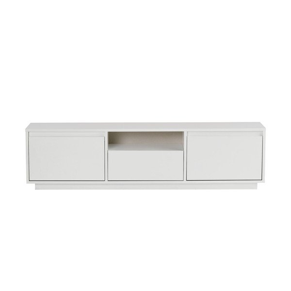 Bílý TV stolek 160x42x30 cm Sentinel – Kalune Design-image-3