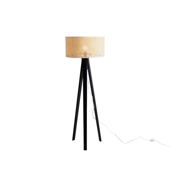 Černá stojací lampa Flete - CustomForm