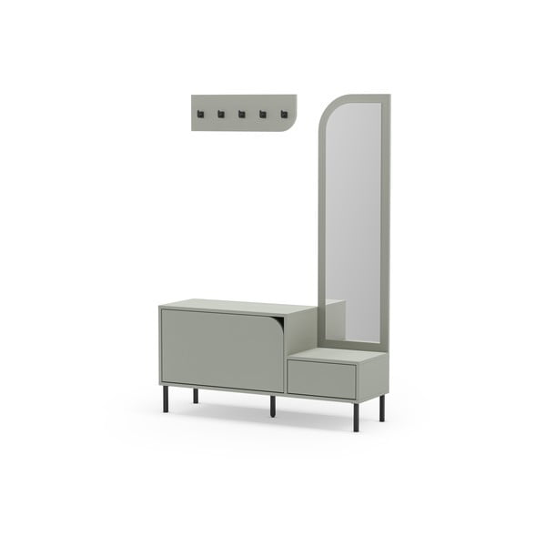 Zelenošedá předsíňová sestava Bea – Marckeric-image-2