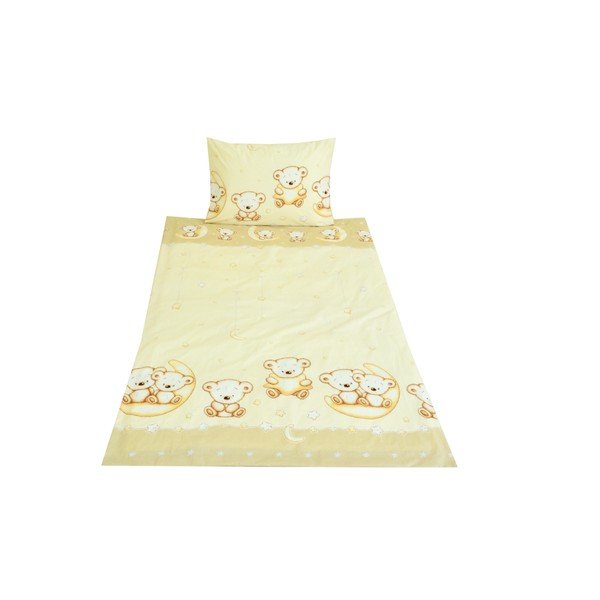 Bavlněné dětské povlečení 90x135 cm Teddy 