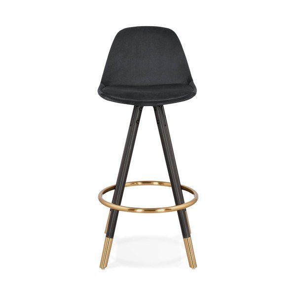 Černá barová židle Kokoon Carry Mini, výška sedáku 65 cm-image-1