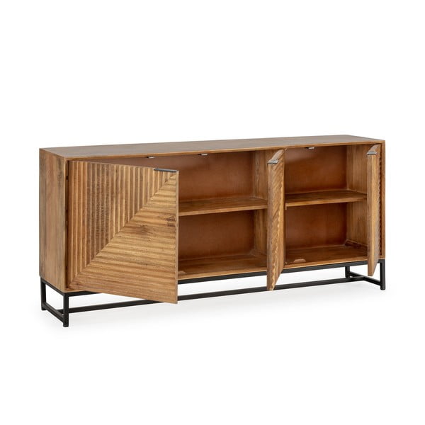 Komoda z mangového dřeva v přírodní barvě 170x79x40 cm Nereida – MOME-image-4