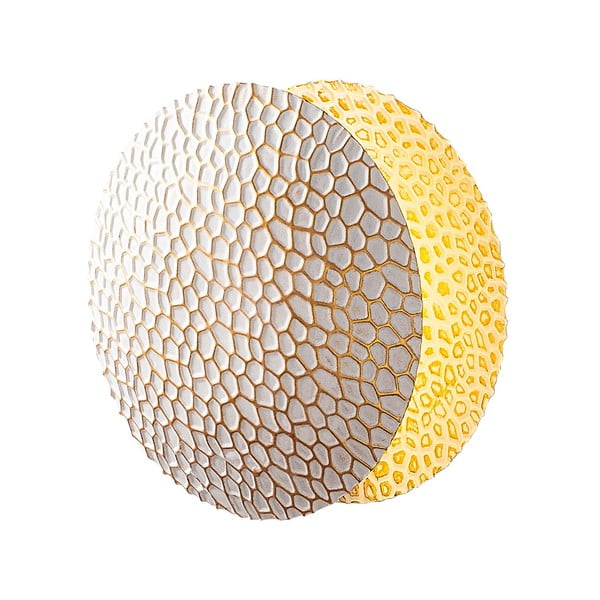 LED nástěnné svítidlo v bílé a zlaté barvě ø 21 cm Yosma – Opviq lights-image-4