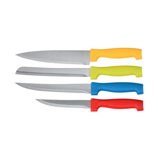 Set 4 nožů, 4 prkének a stojánku Premier Housewares-image-1