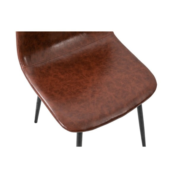 Sada 2 hnědých jídelních židlí Bonami Essentials Lissy-image-3