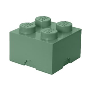 Zelený úložný box čtverec LEGO®