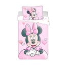 Bavlněné dětské povlečení do postýlky 100x135 cm Minnie – Jerry Fabrics