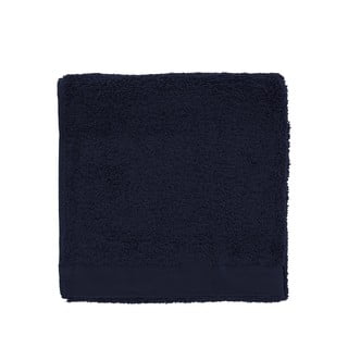 Tmavě modrý froté bavlněný ručník 40x60 cm Comfort – Södahl