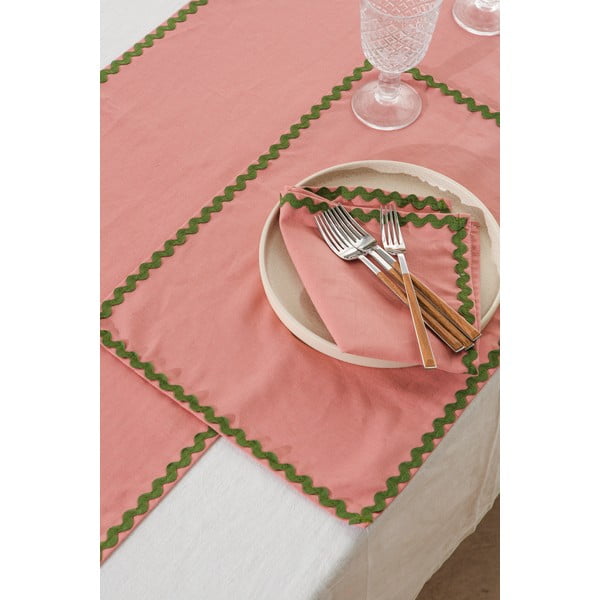 Lněné běhouny na stůl v sadě 2 ks 41x130 cm Wavy – Really Nice Things-image-4