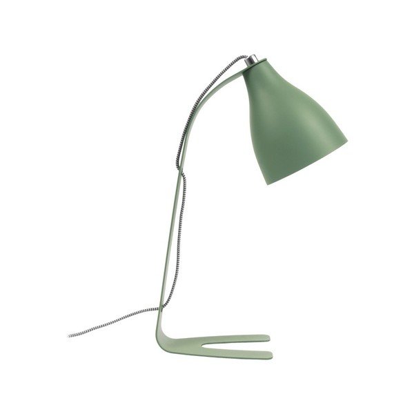 Zelená stolní lampa Present Time ETH Barefoot
