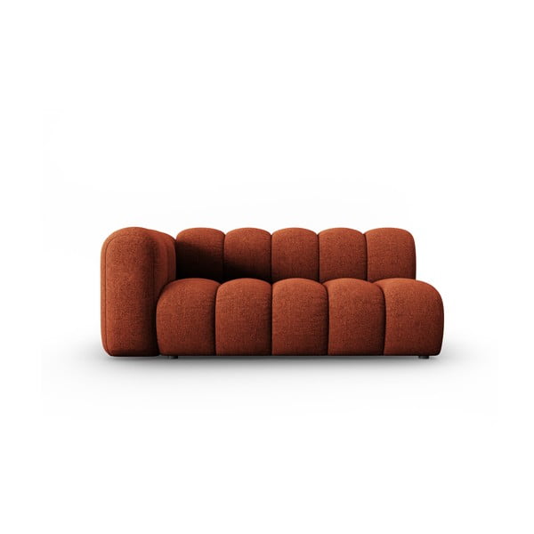 Modul pohovky v cihlové barvě (levý roh) Lupine – Micadoni Home