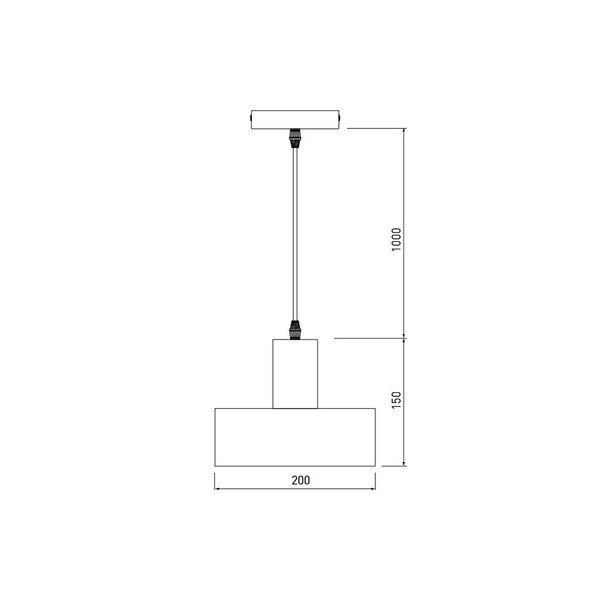 Závěsné svítidlo v měděné barvě s kovovým stínidlem ø 30 cm Selvia II – GTV-image-1