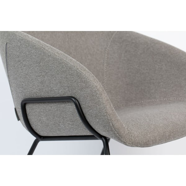 Šedé křeslo Zuiver Feston-image-1