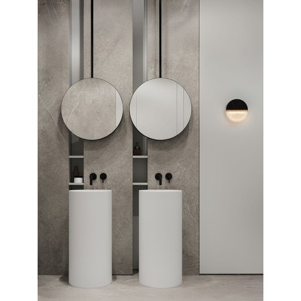 Černé kovové LED stmívatelné nástěnné svítidlo Dorin – Nova Luce-image-3